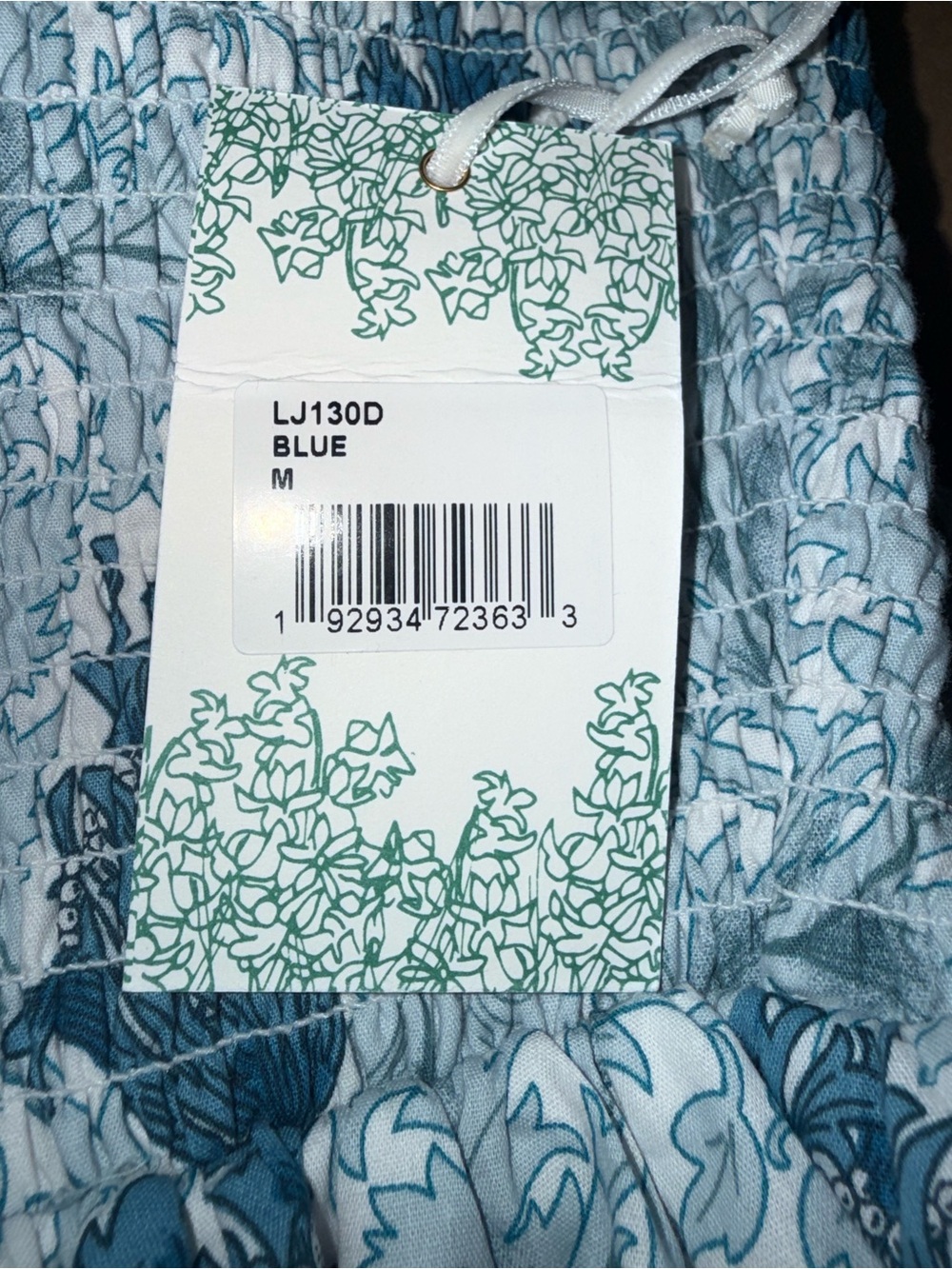 Hyacinth House NWT Smocked Cotton  Mid Knee - Picture 12 of 12
